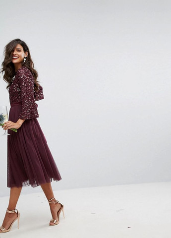 Бордова сукня Maya