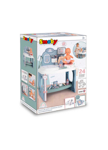 Ляльковий ігровий центр зі звуком світлом та аксесуарами Smoby (271537681)