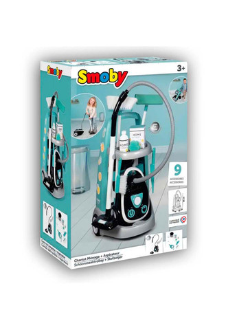 Ігровий набір для прибирання будинку з пилососом Cleaning Smoby (271537663)