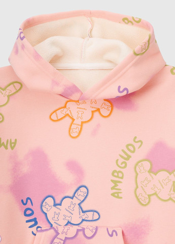 Худи с принтом для девочки 7803 92 см Розовый (2000990107893W) shop (2000990107893) Kai-Kai (271541277)