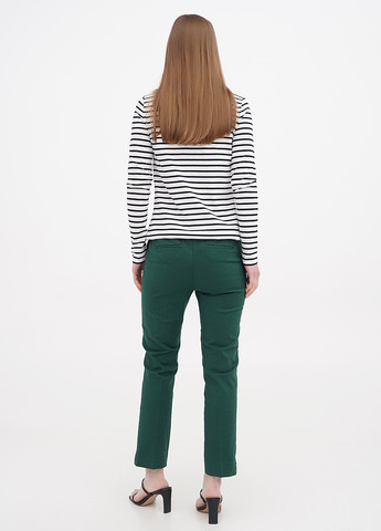 Зеленые кэжуал демисезонные брюки Boden