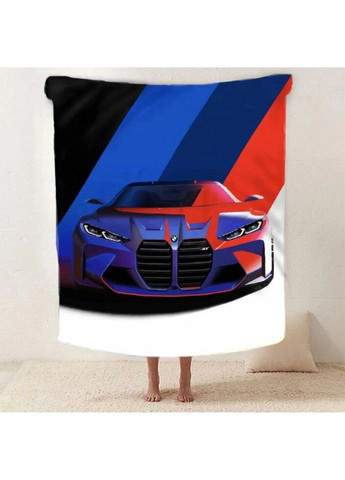 Плед 3D Престижный BMW 2601_A 12438 160х200 см Fashion (271545537)