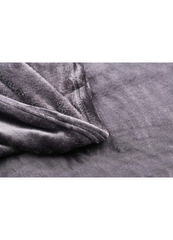 Плед Ardesto Flannel ART-0210-SB 160х200 см темно-сірий Fashion (271544625)