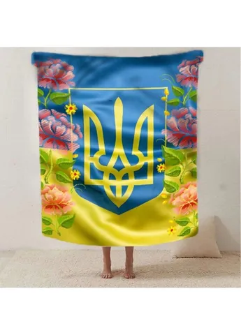 Плед 3D патриотический Национальная гордость №2 2659_A 12592 160х200 см Fashion (271548630)