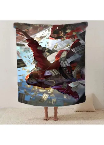 Плед 3D Бумажный дом 2613_A 12471 160х200 см Fashion (271544593)