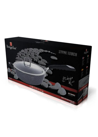Сковорода глубокая Gray Stone Touch BH-1165-N 28 см Berlinger Haus (271545830)