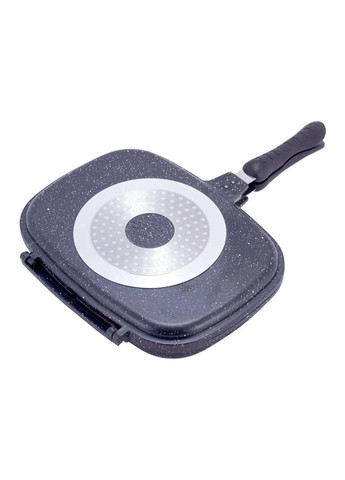 Сковорода-гриль подвійна 32 см KM-4432 Kamille (271544417)