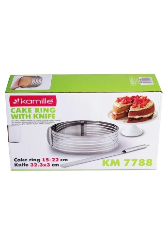 Форма для бисквита с ножом KM-7788 Kamille (271545362)
