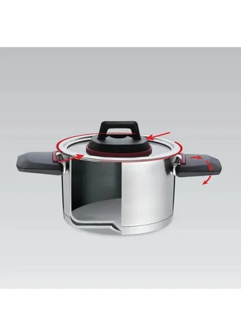 Каструля з кришкою MR-3530-22 22 см 4.2 л Maestro (271546899)