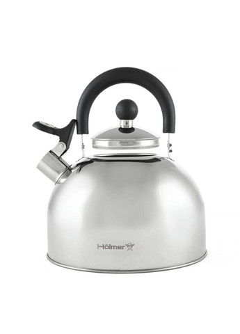 Чайник со свистком Euphoria WK-4325-BSSS 2.5 л серый Holmer (271550802)