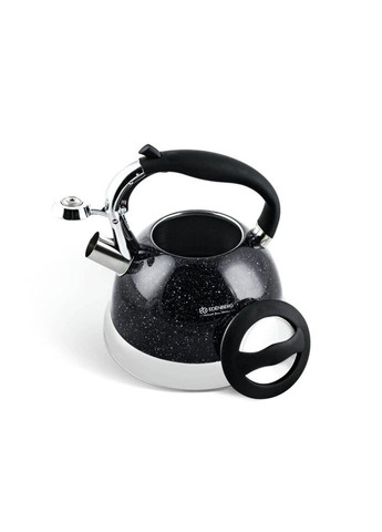 Чайник со свистком EB-1955-Black 3 л черный Edenberg (271550831)