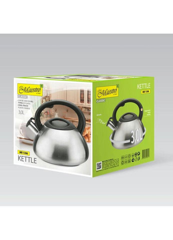 Чайник со свистком MR-1306 3 л Maestro (271550169)