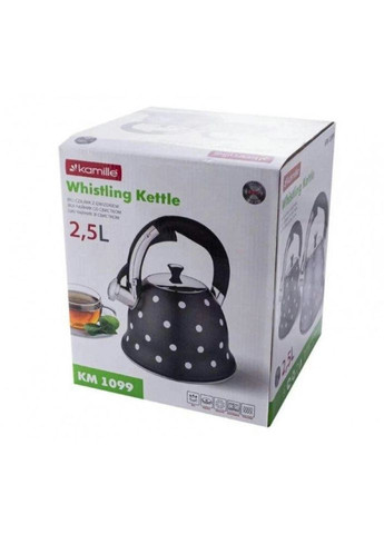 Чайник со свистком KM-1099 2.5 л Kamille (271550519)