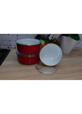 Набор контейнеров пищевых 10200-Red 6 предметов красный OMS (271550335)