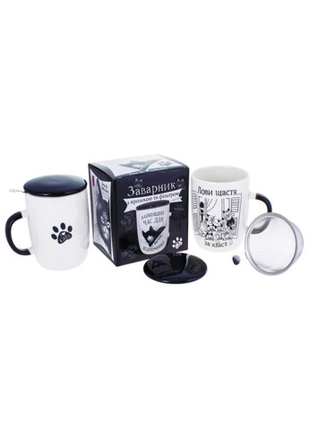 Кружка заварочная Bona Di Веселые коты 380-437 450 мл BonaDi (271550470)