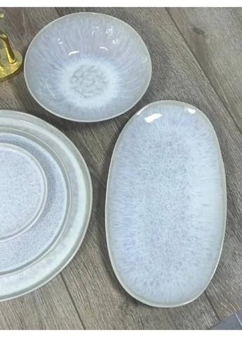 Блюдо Уайт стоун JM-1977-W 27 см Olens (271550444)