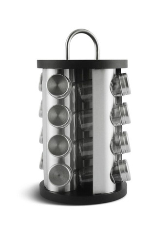 Набір для спецій EB-4027 18 предметів чорний Edenberg (271553607)