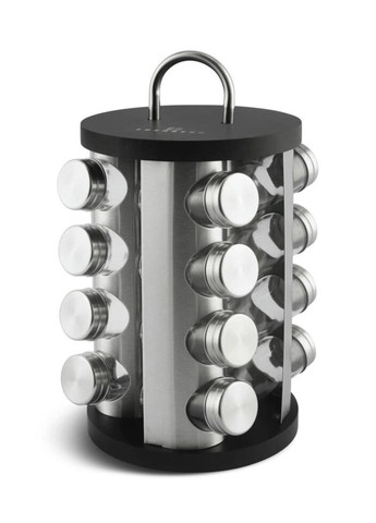 Набір для спецій EB-4027 18 предметів чорний Edenberg (271553607)