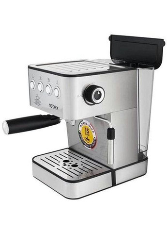 Кавоварка рожкова Power Espresso RCM850-S 850 Вт Rotex (271551925)