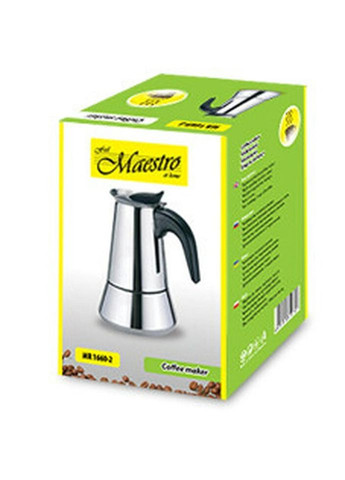 Гейзерная кофеварка на 100 мл MR-1660-2 Maestro (271552628)