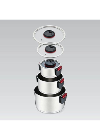 Набір каструль MR-3530 6 предметів Maestro (271551808)