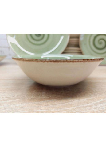 Сервиз столовый Spiral DN24-SPIRAL-GREEN 24 предмета TULU (271553515)