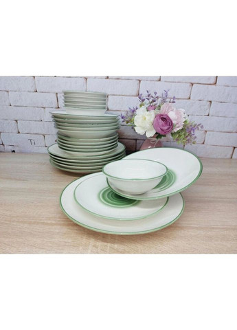 Сервіз столовий Grass KL24-GRASS 24 предмети TULU (271552568)