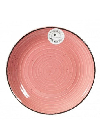 Тарелка подставная Spiral I3070S-G139 26 см розовая (уценка) Cesiro (271551640)