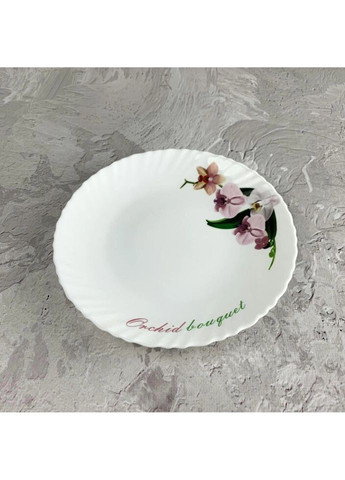Тарелка десертная Wave Букет орхидеи VT-190O 19 см Vittora (271552546)