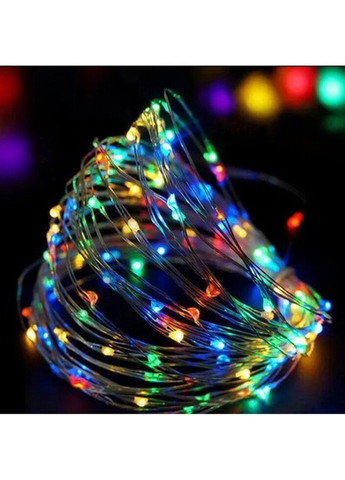Гирлянда светодиодная на батарейках Роса 9308 10 м мультиколор No Brand (271552677)