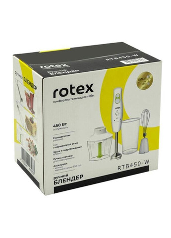 Блендер RTB450W Rotex RTB450-W (271552836)