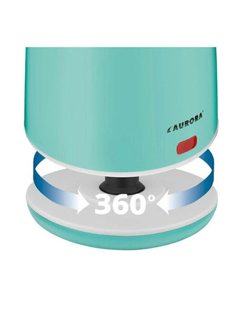 Чайник электрический 3408AU 2 л бирюзовый Aurora (271552256)
