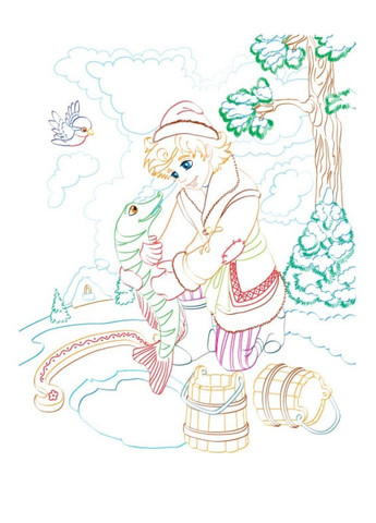 Волшебные сказки. Раскраска для мальчиков и девочек Пегас (271666582)