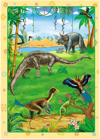 Динозавры. Развивающие наклейки Пегас (271666585)