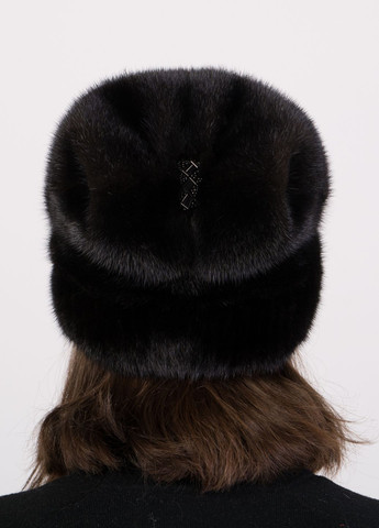 Женская меховая норковая теплая шапка Меховой Стиль бант (271670809)
