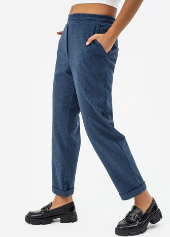 Синие кэжуал демисезонные брюки Garne