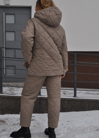 Бежевая демисезонная куртка lori-2 Garne