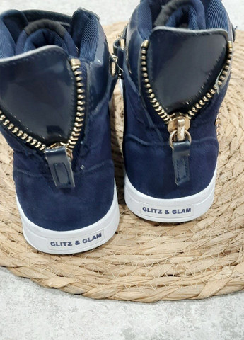 Синие сникерсы Glitz&Glam