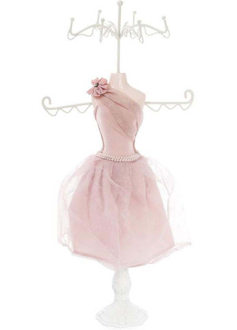 Біжутерка підставка для прикрас Рожева сукня 17.5х12.5х40.5 см підвіска Bona (271818036)