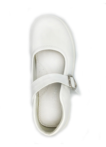 Белые туфли на липучке Apawwa