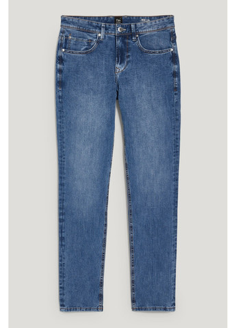 Синие демисезонные джинсы C&A