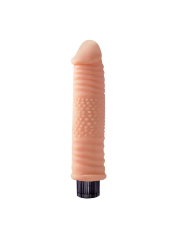 Вібратор мультишвидкісний з пухирцями 7.5 Vibrating Cock No.07 Chisa (271841003)