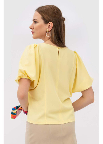 Желтая летняя блуза Lesia Стея