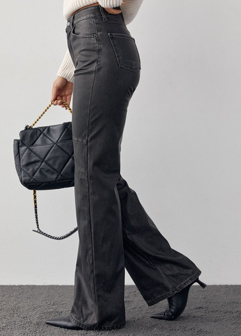 Женские кожаные штаны в винтажном стиле Lurex (271960736)