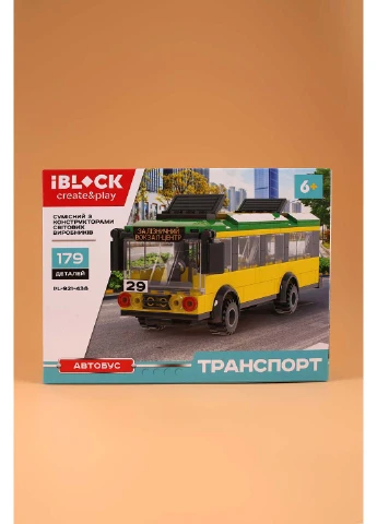 Конструктор детский Автобус Iblock (272105191)