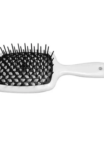 Гребінець для волосся Superbrush білий з чорним Janeke (272158293)