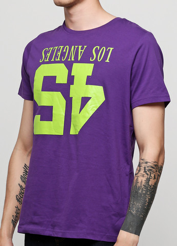 Фиолетовая футболка OVS