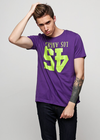 Фіолетова футболка OVS