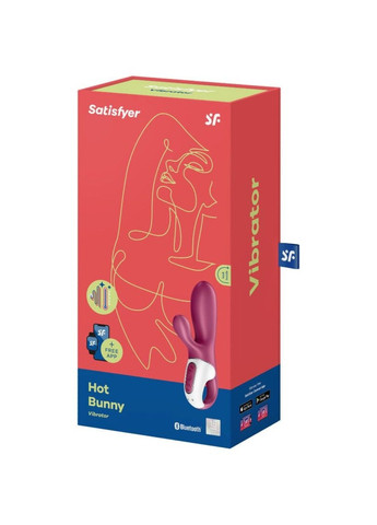 Смарт вібратор кролик із підігрівом Hot Bunny Satisfyer (272615635)