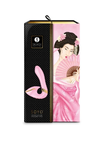 Вагинально-клиторальный вибратор Soyo Light Pink Shunga (272615522)